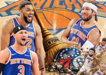 Knicks have shot to repeat feat 37 years in making — sweeping rival 76ers