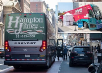 Bus firms sue NYC anti-idling law that is making 'bounty hunters' rich