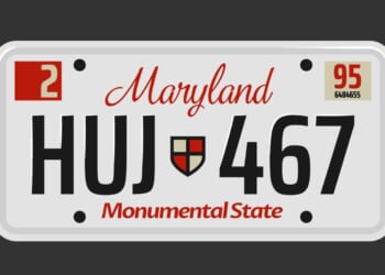 License plate numbers from husband's old car he refuses to get rid of earn Maryland woman $50K lottery prize