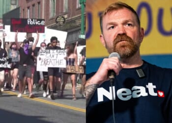 Graham Platner Smeared Maine Police Chief Who Didn’t Kneel at Black Lives Matter Protest About George Floyd