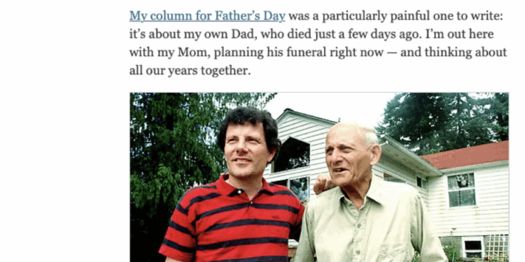 Times Columnist Kristof’s Father Fought on Nazi Side in World War II