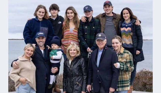 Happy Biden Family? Try '10% for the Big Guy,' Crack Pipes, and the Ignored Granddaughter – Twitchy