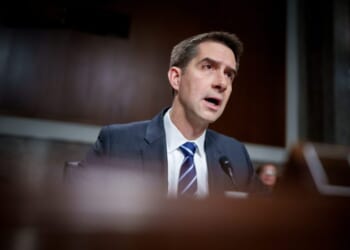 Cotton Pushes Sanctions on Any Nation Backing Iran's Hormuz Strait 'Toll Booth'