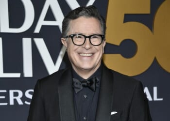 Trump Trolls Colbert with Hilarious AI Video of Throwing Him in the Dumpster – Twitchy