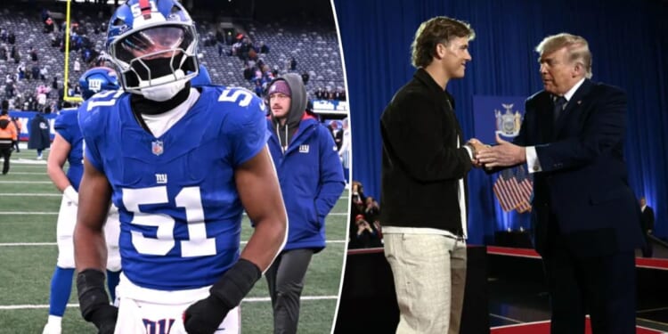 Abdul Carter, Jaxson Dart 'spoke as men' after Trump rally sparks Giants drama