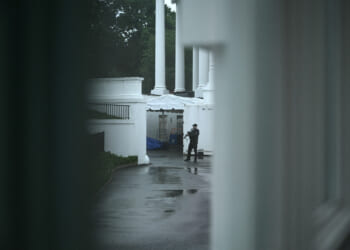 Listen As Dozens Of Gunshots Erupt Near White House While President Is Inside