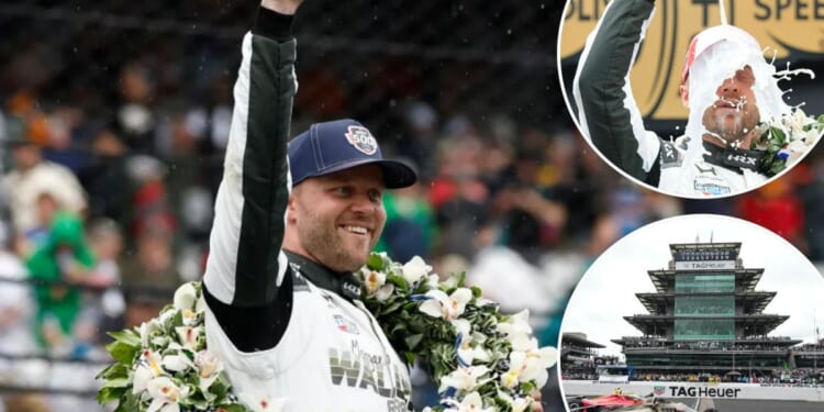 Felix Rosenqvist wins closest Indy 500 in history with decisive pass in final 50 feet