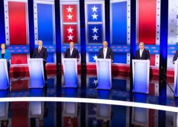 California governor's debate devolves into bickering as primary nears