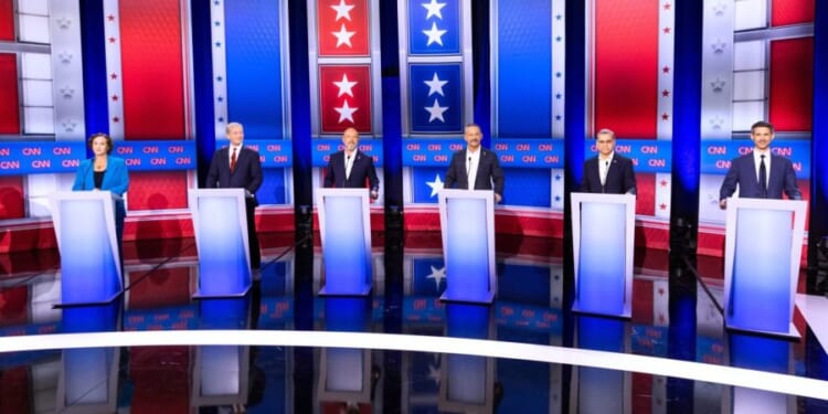 California governor's debate devolves into bickering as primary nears