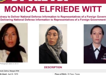 FBI Offers $200K Reward To Catch Veteran Charged With Spying For Iran