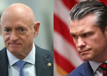 Hegseth Targets Mark Kelly Again As Feud Escalates