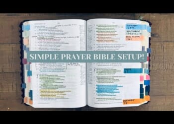 Here’s Another Idea for Setting Up a Prayer Bible
