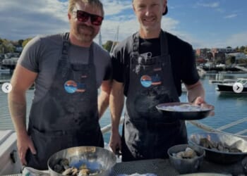Meet 'Working-Class Mainer' Graham Platner's Oyster Farming Business Partner, an Elite Boarding School Graduate Who Drinks 'Foraged Spring Water' and Owns the Island Where the Farm Is Based
