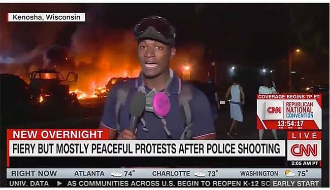 NBC ‘News’ Covers Kyle Rittenhouse’s Spider Bite, Calls Fiery Kenosha Riots a ‘Civil Rights Rally’ – Twitchy