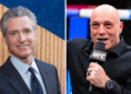 Newsom says Rogan 'too chicken' for podcast invitation