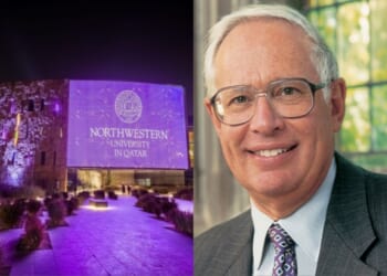 Northwestern's President Says He's 'Positive About the Relationship' Between the University and Hamas-Friendly Qatar