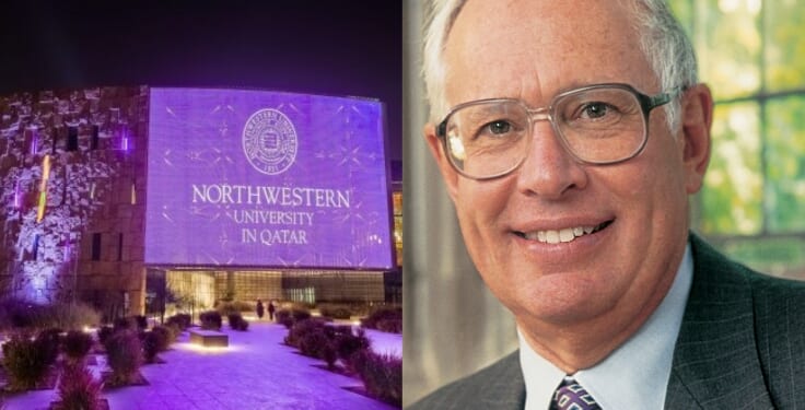 Northwestern's President Says He's 'Positive About the Relationship' Between the University and Hamas-Friendly Qatar