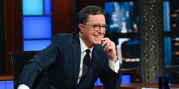 Stephen Colbert Exits Stage Left