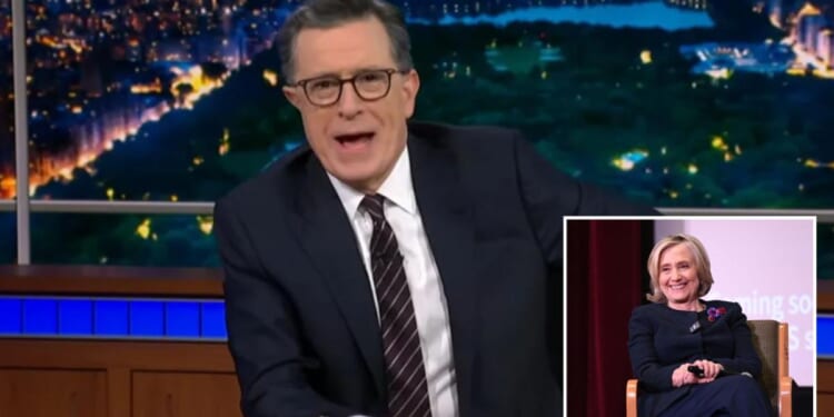 Stephen Colbert reveals unaired 'Late Show' Hillary Clinton graphic that never aired