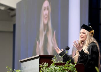 The Emotional Challenge Erika Kirk Delivers To Graduates About Charlie’s Legacy