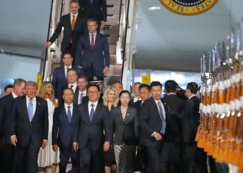 Trump lands in China: Meeting of the dueling superpowers