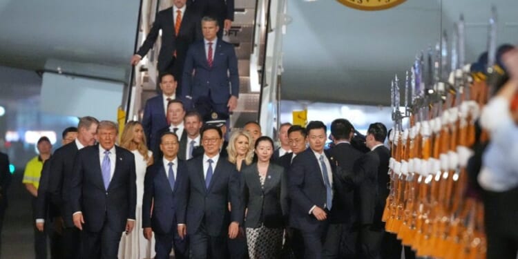 Trump lands in China: Meeting of the dueling superpowers