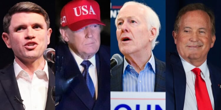 Trump’s endorsement of Ken Paxton over John Cornyn roils Texas Senate race