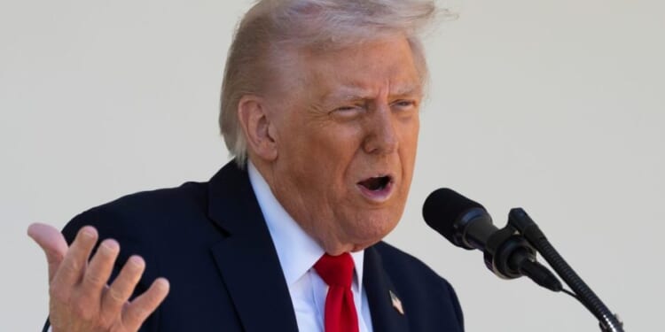 Watch live: Trump gives remarks from Rose Garden