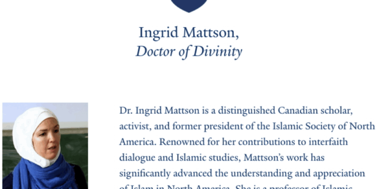 Yale Gives Honorary Degree to Canadian Anti-Israel ‘Activist’ Who Left Catholicism for Islam